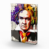 Ludwig van Beethoven Vibrant Unique Fotoblock (Rechts)