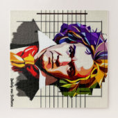 Ludwig van Beethoven Vibrant Unique Puzzle (Horizontal)