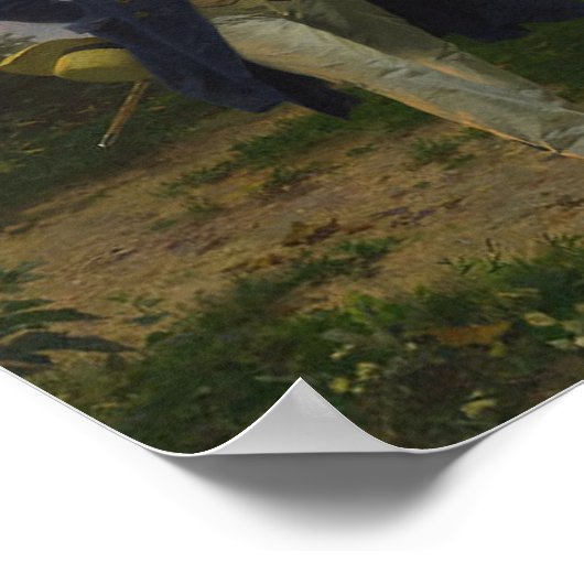 Ludwig Van Beethoven Walking Poster (Ecke)