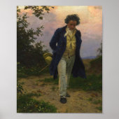 Ludwig Van Beethoven Walking Poster (Vorne)