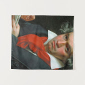 Ludwig Van Beethoven Wandteppich (Vorderseite (Horizontal))