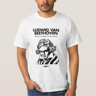Ludwig van Beethoven Weiß T - Shirt