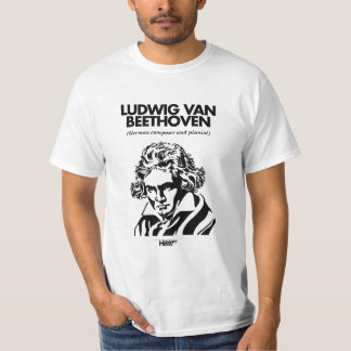 Ludwig van Beethoven Weiß T - Shirt