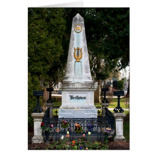 Ludwig Van Beethovens Grave (Vorne)