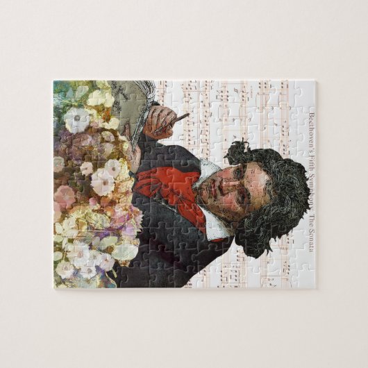 Ludwig von Beethoven Mashed Puzzle (Horizontal)