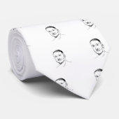 Ludwig von Mis Krawatte (Gerollt)