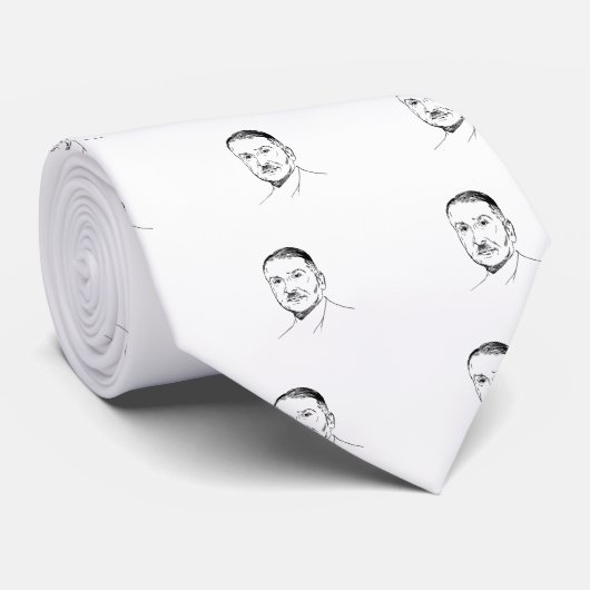 Ludwig von Mis Krawatte (Gerollt)