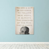 Ludwig von Mises Leaders Canvas Print Leinwanddruck (Insitu (Holzboden))