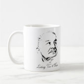 Ludwig von Mises Mug Kaffeetasse (Links)