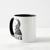 Ludwig von Mises Mug Tasse (Vorderseite Links)