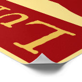 Ludwig von Mises Poster (Ecke)