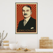 Ludwig von Mises Poster 2009 (Küche)