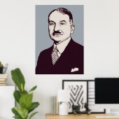 Ludwig von Mises Print Poster (Heimbüro)