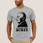 Ludwig von Mises Shirt (Vorderseite)