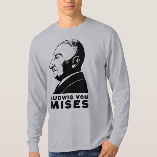 Ludwig von Mises Shirt (Vorderseite)