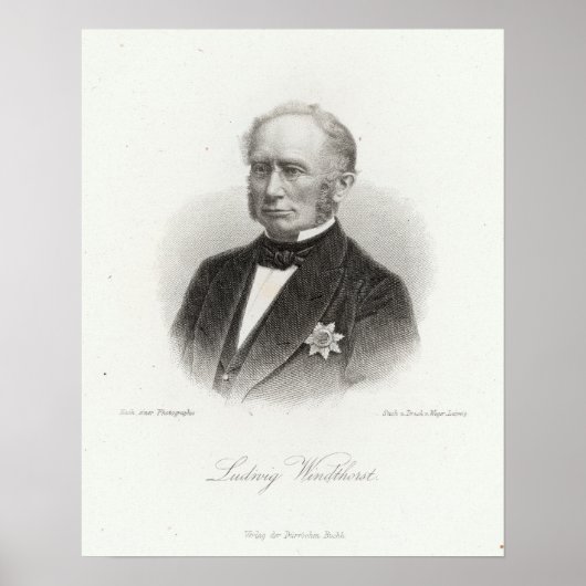 Ludwig Windthorst Poster (Vorne)