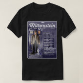 Ludwig Wittgenstein Action FIgure T-Shirt (Design vorne)