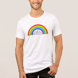 LUE Outdoor Pride Mountains Tri-Blend Shirt