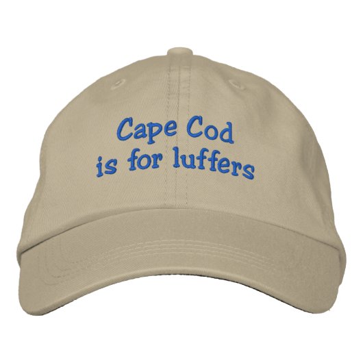 Luffers_Cape Cod Bestickte Kappe (Vorderseite)