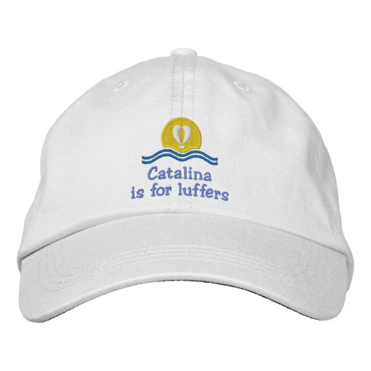 Luffers Sunset_Catalina Bestickte Kappe (Vorderseite)