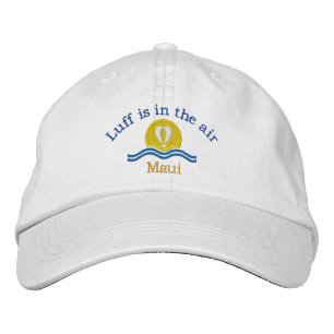 Luffers Sunset_Luff ist in der Luft_Maui Bestickte Baseballkappe