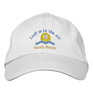 Luffers Sunset_Luff ist in der Luft South Beach Bestickte Kappe
