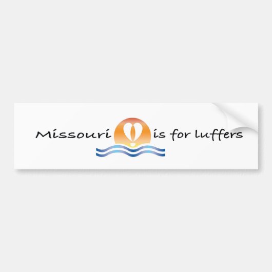 Luffers Sunset_Missouri Autoaufkleber (Vorne)