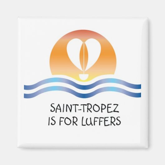 Luffers Sunset_Saint-Tropez Magnet (Vorne)