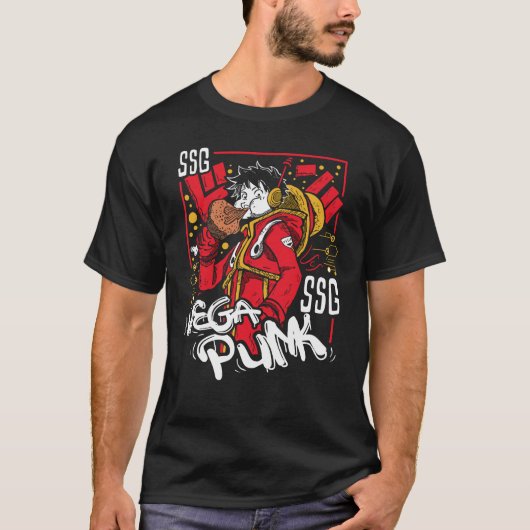 Luffy em Egghead T-Shirt (Vorderseite)