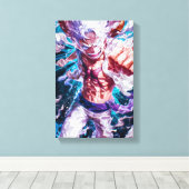 Luffy Gear 5 Befreiung Leinwanddruck (Insitu (Holzboden))