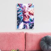 Luffy Gear 5 Befreiung Leinwanddruck (Insitu (Wohnzimmer))