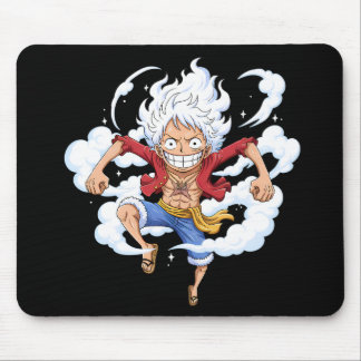 Luffy Gear 5 Chibi Anime-Mauspad Mousepad