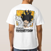luffy in u T-Shirt (Rückseite)
