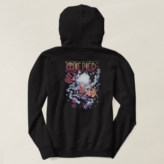 Luffy-One Piece Hoodie (Design Rückseite)