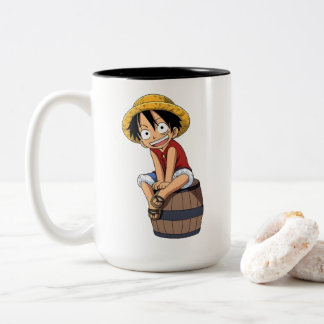 Luffy One Piece Mug Zweifarbige Tasse