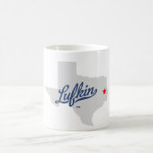 Lufkin Texas TX Shirt Kaffeetasse (Mittel)