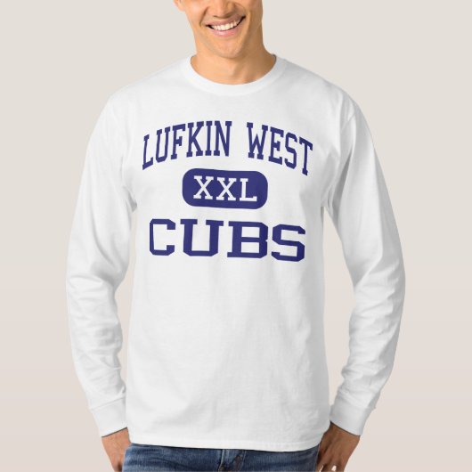Lufkin West- CUB - Jüngeres - Lufkin Texas T-Shirt (Vorderseite)