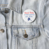 Luft-Alaska-Knopf Sarahs Palin Button (Beispiel)
