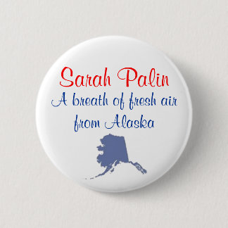 Luft-Alaska-Knopf Sarahs Palin Button