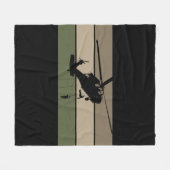 Luft-Angriff Fleecedecke (Vorderseite (Horizontal))