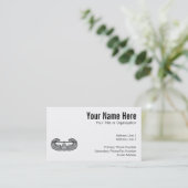 Luft-Angriffs-Abzeichen Visitenkarte (Stehend Vorderseite)