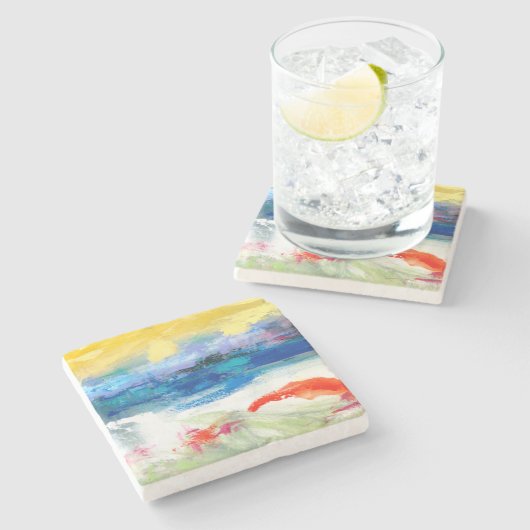 Luft Anscheinend I Steinuntersetzer (Seitenansicht)