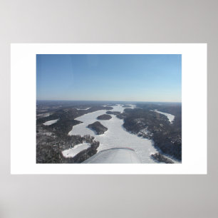 Luft aus Candlewood Lake Poster
