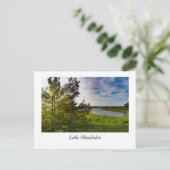 Luft aus dem Okeechobee-See Postkarte (Stehend Vorderseite)