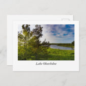 Luft aus dem Okeechobee-See Postkarte (Vorne/Hinten)