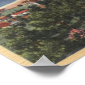 Luft aus der Smaragdbucht Poster (Ecke)