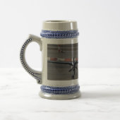 Luft-baltischer Schlag 8 Q400 Bierglas (Links)