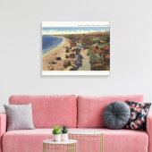 Luft der Kristallbucht Leinwanddruck (Insitu (Wohnzimmer))