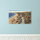 Luft der Kristallbucht Leinwanddruck (Insitu (Holzboden))