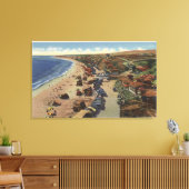 Luft der Kristallbucht Leinwanddruck (Insitu (Wohnzimmer))